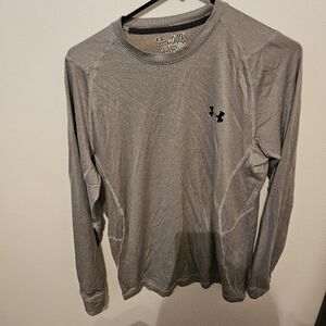 Under Armour Men's Gray Long Sleeve Shirt
